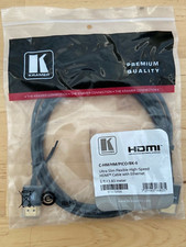 KRAMER 97-0132006 C-HM/HM/PICO/BK-6 HDMI Cable Ultra Slim Flexible w/ Ethernet picture