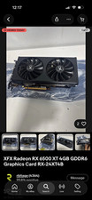 XFX AMD Radeon RX 6500 XT 4GB GDDR6 PCIe x16 DirectX 12 HDMI DP picture