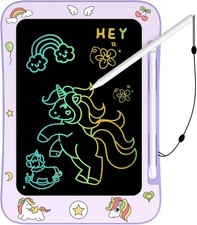 Genialba LCD Writing Tablet for Kids, Colorful Screen Drawing Board for 3-7 Y... picture
