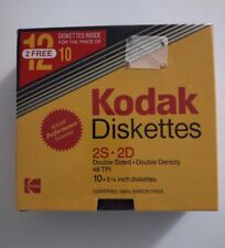 Kodak Diskettes 2S 2D 5.25 5 1/4