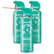 i-Duster Compressed Gas Duster CPU keybaord cleaner 3 pks picture