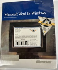 Microsoft Word for Windows 5.5 NIB Never opened picture