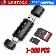 Card Reader USB 3.0 To SD Micro TF Memory Card Adapter PC Laptop Accessories LOT picture