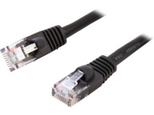C2G 22011 15FT CAT5E Snagless Black Unshielded Ethernet Patch Cable(V16,4A-2) picture