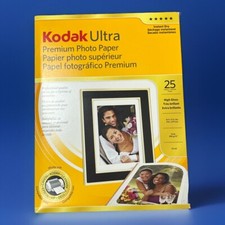 Kodak Ultra Premium Photo Paper Hi Gloss Printing Sheets 8.5 x 11 10ml 13 Sheets picture