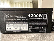 SilverStone Strider Platinum 1200W ATX Modular PSU SST-ST1200-PT picture