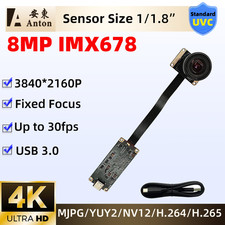8MP IMX678 USB3.0 Camera Module FF Focus 3840*2160 30fps MJPG/YUV/NV12/H264/H265 picture