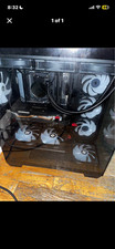 Custom/Whitebox Gaming Desktop PC w/ Liquid Cooling, RGB Lighting, Black picture