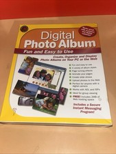Vintage Digital Photo Album PC Software Box CD-ROM Display Prop Retro NIB picture