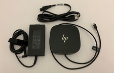 HP HSN-IX02 L75125-001 USB-C Dock G5 Universal Docking Station + 120w AC Adapter picture