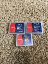 Sony TR3 1.6/3.2GB Travan Data Cartridges 2 @ 3.2 GB & 1 @ 1.6GB NOS New  picture
