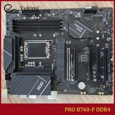 FOR MSI PRO B760-P DDR4 LGA 1700 128GB HDMI DP Motherboard Test OK picture