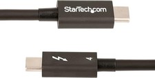 StarTech Thunderbolt 4 Cable 1m 40Gbps 100W USB-C TBLT4MM1M Certified picture