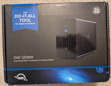 OWC Gemini 12TB Dual-Drive Gigabit Thunderbolt 3 Docking Station (OWCTB3RSDK12T) picture