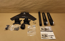 Planar AS2 Black Dual-Monitor Stand, Black picture