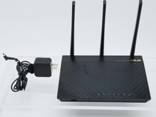 ASUS RT-AC66U B1 WIRELESS-AC1750 DUAL BAND GIGABIT WIFI ROUTER, Tested & Works picture