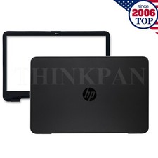 New Black LCD Back Cover+Front Bezel For HP 17-X 17-Y 856591-001 856585-001 USA picture