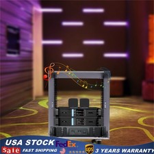 12U Portable Rolling Network Rack Swivel Caster Wheels Audio Equipment Rack picture