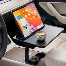 Car Desk for Laptop，Car Tray with 360° Rotating Cup Holder,Adjustable Height picture