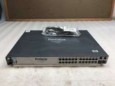 HP ProCurve Switch 2610-24-PWR PoE Ethernet Network Switch J9087A w/ Power Cord picture