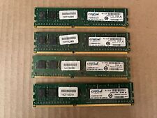 32GB (4X8GB) PC3-12800U DDR3-1600MHZ 2RX8 CRUCIAL CT102464BA160B.C16FER L7-2(1) picture