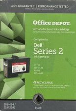 Office Depot Brand Ink Cartridge - Dell Series 2 - Black (For Dell A940, A960) picture