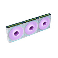 Lian Li UNI FAN SL Infinity Flex 120mm Reverse Blade ARGB Fan White 12RSLIN1F3W picture