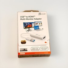 BNIB j5 create USB to HDMI Full HD 1080p MULTI-MONITOR Adapter  picture