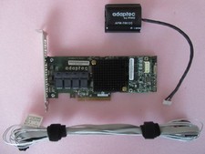 Adaptec ASR-71605 1GB Cache 16-Port 6Gbps Raid Controller + Battery & 4HDD Cable picture