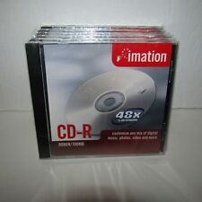 Lot of 6 Imation CD-R Media 48x 700MB 80min Jewel Case Brand New Sealed picture