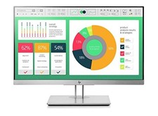 HP Elite Display E223 22 Inch Monitor HD IPS Screen Silver 1FH45A8 Very Good 6E picture