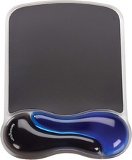 Duo Gel Mouse Pad with Wrist Rest Ergonomic Support 9.6