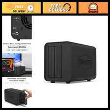 2-Bay USB RAID Enclosure, Diskless Storage Solution, External Hard Drive Dock picture
