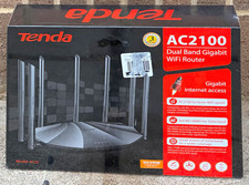 Tenda Wi-Fi 5 AC Dual-Band Gigabit Router MU-MIMO AC2100 AC23 3 LAN 1000 Ports picture