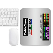 Radio Shack TRS-80 Mouse Pad Retro 80s Vintage Computer Trash-80 Office Gift picture