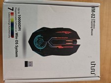UHRU WM-02 Color Changing Wireless Gaming Mouse 10000DPI Rechargeable picture