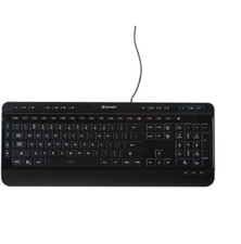 PE Verbatim® Illuminated Wired Keyboard picture