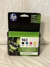 HP 962 Printer Ink Cyan Magenta Yellow Color 3-Pack Genuine OEM Exp 07/2022 NIB picture