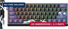x XVX 60% Percent Keyboard with Strap, H61 Wired Aluminum Gaming Keyboard picture