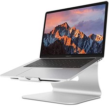 Laptop Stand, Aluminum Notebook Holder Riser Heat-Vent for MacBook Air/Pro, Dell picture