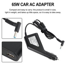 💻65W Car AC Adapter Power Charger For HP Laptop Notebook 4.5x3.0mm 19.5V 3.33A picture
