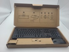 New HP 510 Wireless Keyboard & Mouse Bundle [Black] 510SP Includes USB Dongle picture