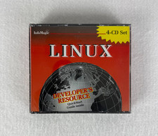 Linux Developer’s Resource 4 CD Set InfoMagic March 1995 (Sealed) picture