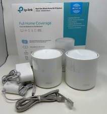 TP-LINK Deco W6000 AX3000 Full Home Mesh Wi-Fi 6 System white router 2 pack picture