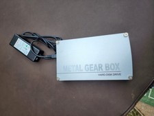 Metal Gear Box Hard Disk Drive case and power supply picture
