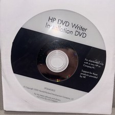 HP DVD WRITER INSTALLATION DISC 2005 picture