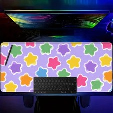 [ Wu] 2D Flat Super Big Large Gaming Mouse Pad, Desktop Decoration Desk Pad, O picture