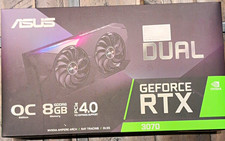 ASUS DUAL GeForce RTX 3070 OC 8GB GDDR6 PCIe 4.0 x16 Ray Tracing DLSS picture