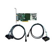 Supermicro 9300-8i 12Gbps IT mode ZFS FreeNAS unRAID w / 2*SAS/SATA Cable US picture