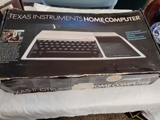 Vtg Texas Instruments TI-99/4A  Computer Completely New In Box  picture